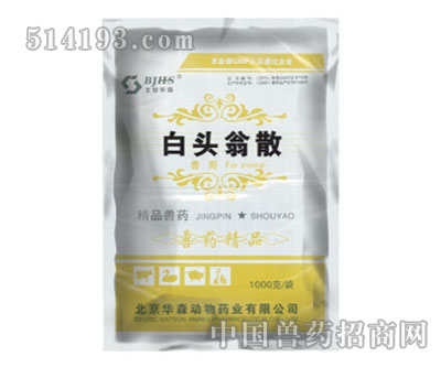 白头翁散