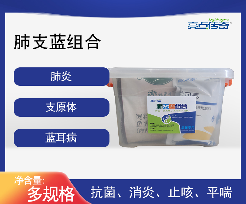 亮点传奇肺支蓝组合