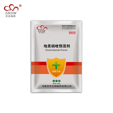 地美硝唑预混剂